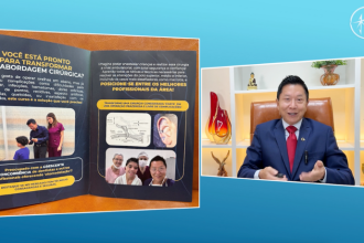 Dr. Milton Seigi Hayashi apresenta a simetria facial como referência na avaliação estética automatizada.